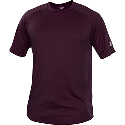 Image of Rawlings | Men's Athletic Tech Short Sleeve Shirt | Adult Sizes | Multiple Colors