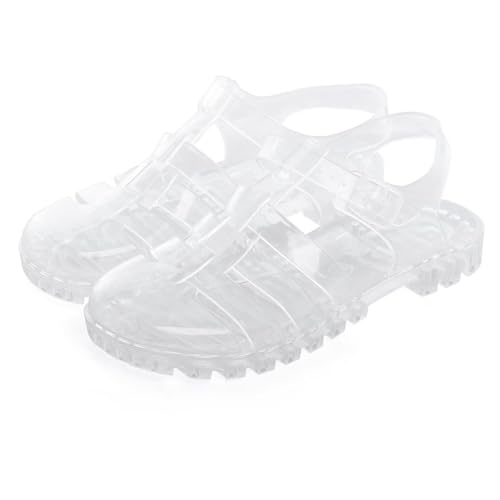 Image of Hee grand Crystal Jelly Heel Sandals for Women Summer Beach Jelly Shoes