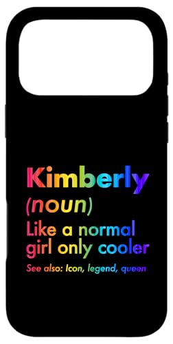 Kimberly Like A Normal Girl Only Cooler Queen ���O �X�}�z�P�[�X iPhone 17 Pro Max �p