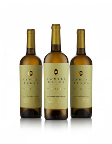 Daniel Belda Verdil 2023 – Vino Blanco de Parcela Única con Uvas Verdil de Viñedo Viejo (60 Años), D.O. Valencia, Producción Limitada y Corta Crianza (Pack 3)