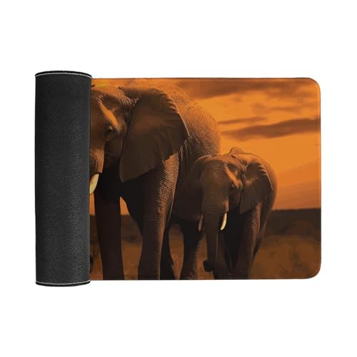Tapis de souris de jeu LED grand format avec base antidérapante - 3