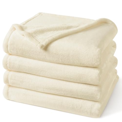 PHF Ultraweiche Fleecedecke, Queen-Size-Größe, kein Ausfallen, kein Pilling, luxuriös, gemütlich, 300 g/m², leichte Decke für Bett, Couch, Stuhl, Sofa, geeignet für alle Jahreszeiten, 228,6 x 228,6
