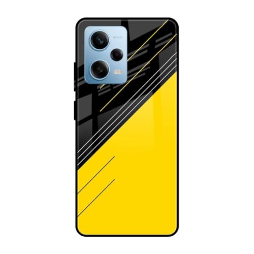 Image of SmashItUp Multicolour |Unique Design |Simple Pattern Designer Printed TPU Metal Case Mobile Back Cover for Redmi Note 12 Pro 5G Scratch Resistant Protective Mobile Cover