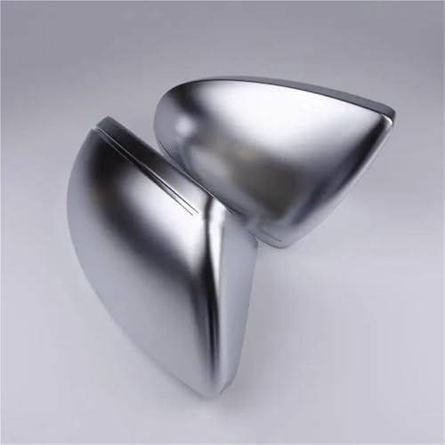 Couvercles rétroviseurs argent mat pour Audi A6 C8 A7 A8, finition chrome élégante