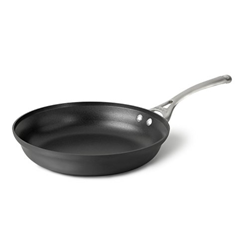 Calphalon Contemporary Hard-Anodized Aluminum Nonstick Cookware, Omelette Fry Pan, 10-inch, Black