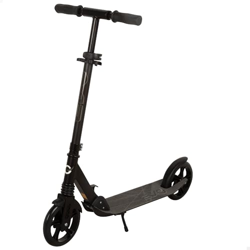 ColorBaby EVO Patinete Infantil 2 Ruedas, Color Negro, Plegable, Freno Trasero, Soporte Lateral, Base Antideslizante, 86x39x96 cm, Máx. 100 kg, Juguetes niños 8 años, Patinetes Infantiles (54348) ColorBaby EVO Patinete Infantil 2 Ruedas, Color Negro, Plegable, Freno Trasero, Soporte Lateral, Base Antideslizante, 86x39x96 cm, Máx. 100 kg, Juguetes niños 8 años, Patinetes Infantiles (54348)