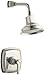 KOHLER TS16234-4-SN Margaux(R) Rite-Temp(R) Shower Valve Trim with Lever Handle and 2.5 gpm showerhead, Vibrant Polished Nickel
