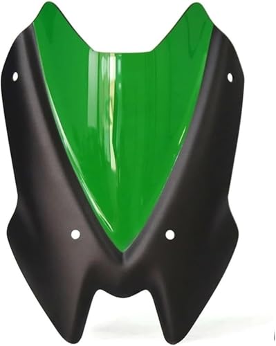 Déflecteur de vent moto vert pour Z900 | Pare-brise de protection
