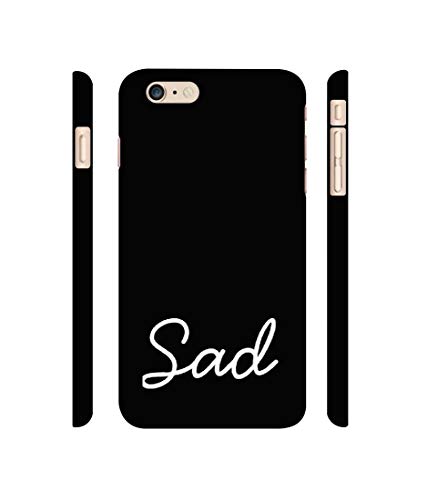 Image of Amazon Brand - Solimo Designer Sad 3D Printed Hard Back Case Mobile Cover for Apple iPhone 6 Plus / 6S Plus