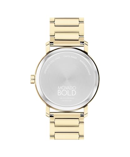 Movado Bold Evolution 2.0 Men's Watch - Swiss Quartz Movement, Stainless Steel Mesh Bracelet - 3 ATM Water Resistance - Luxury Fashion Timepiece for Him - 40mm3