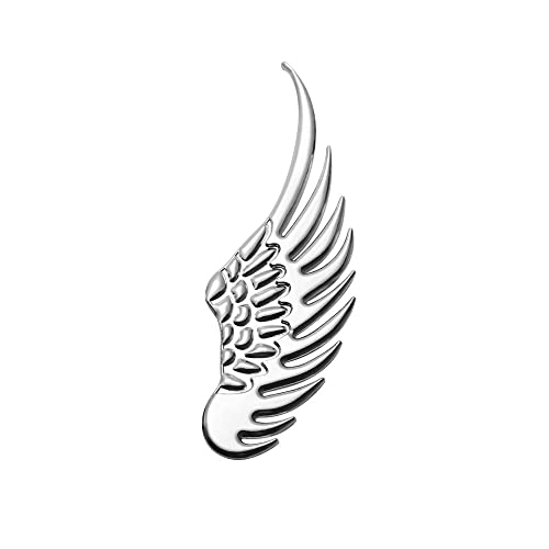Image of 2pcs Angel Wings Car Stickers,3D Emblem Auto Sticker Badge Car Decoration Anti-Collision Auto Body Logo Decal