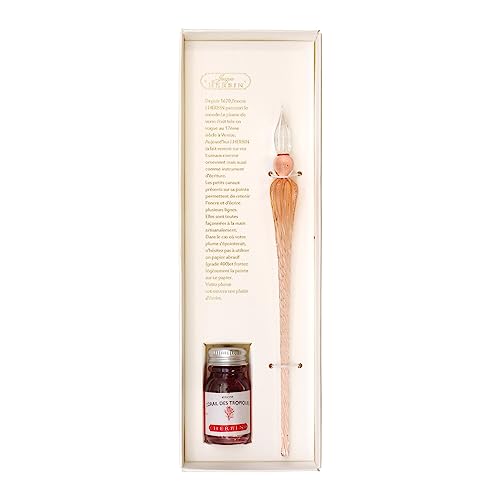 Amazon | エルバン(Herbin) ガラスペン&インクセット 専用箱入