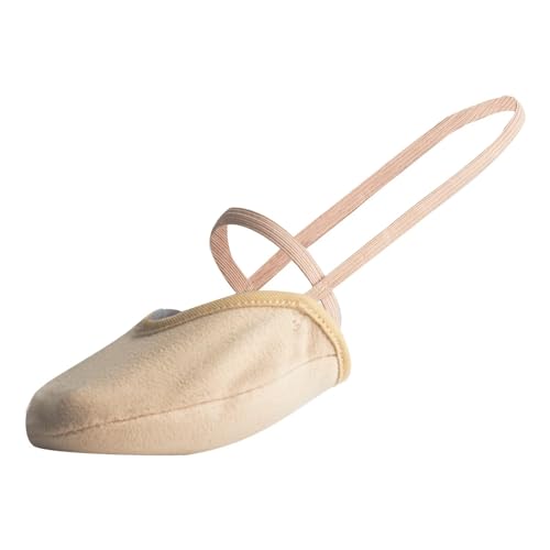 Rhythmic Gymnastic Shoes for Adults,Professional Rhythmic Gymnastic Competition or Ballet Dance Brown