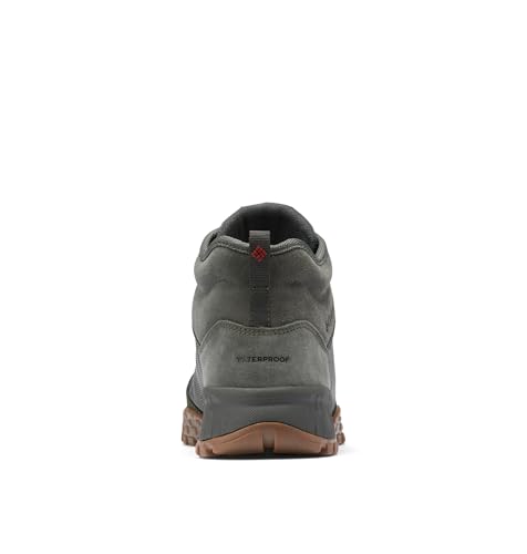 Columbia Columbia Mens Fairbanks Mid, Gravel/Dark Moss, 8.5