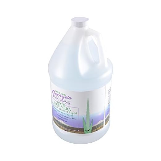 George's Aloe Vera Liquid Supplement, 128 oz