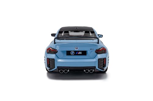 Solido 1:18 BMW M2 (G87) Diecast Azul Zandvoort miniatura 4