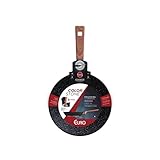 Euro Home - Frigideira de Alumínio 20 cm, 1.4 L com Antiaderente Color Stone Wooden - ALU8204-WD