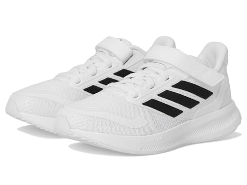Image of adidas Kids' Marvel Run Falcon 5 Elastic Lace & Strap Shoe