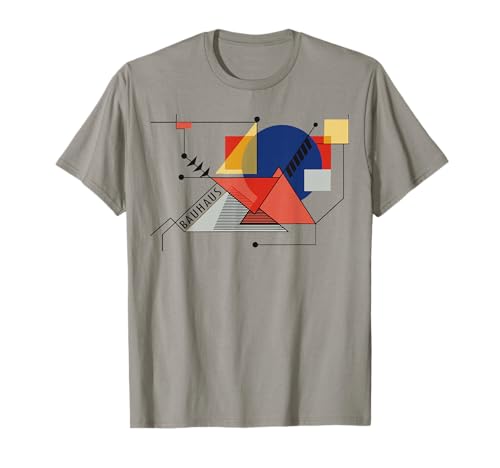 Bauhaus Movement Reproduction T Shirt, 1919 Artwork T-Shirt