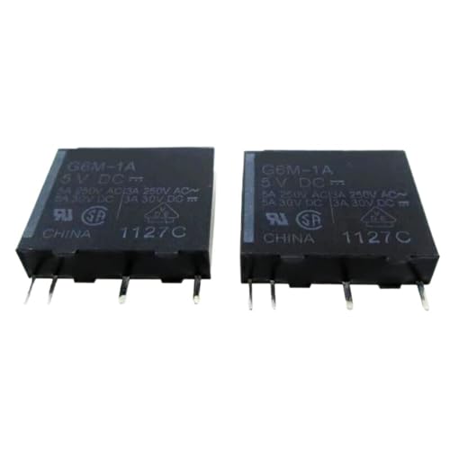 Relais électromécanique G6M-1A 5 V micro-interrupteur PCB 5A lot de 5 - 2