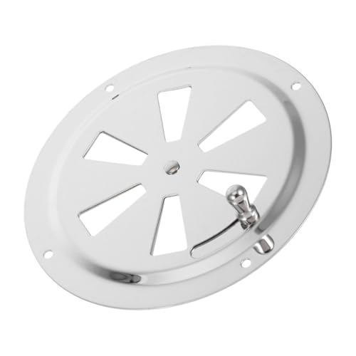 SOESFOUFU Marine Boat Ventilation Panel Yacht Vent Cover Sheet Round Louvered Vent