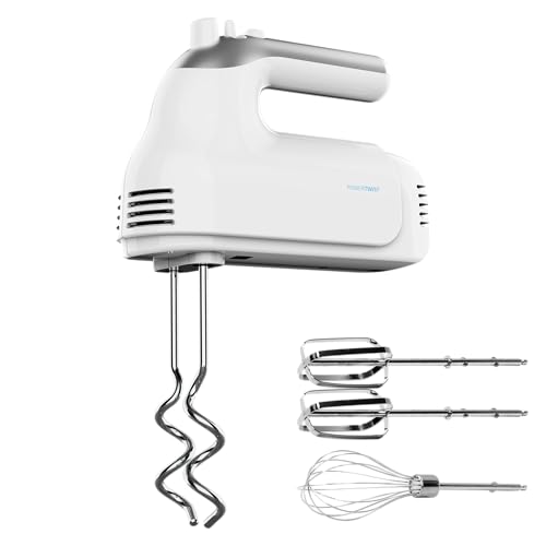 Cecotec Batidora de Varilla Powertwist 500 Pro. 500W, 5 Velocidades, Función Turbo, Incluy....