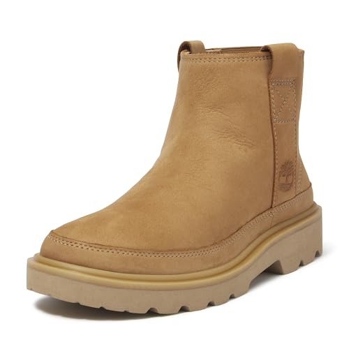 Timberland Timberland Women's Rowan Way MID PULL ON BOOT, BROWN, 8 Medium