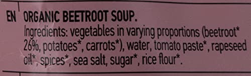Fastensuppe Auga Organic Borsch Rote Beete Suppe 400g