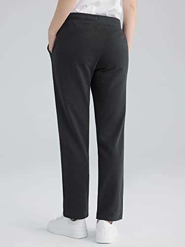 Weintee Women's Petite Cotton Sweatpants with Pockets3