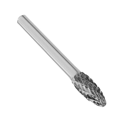 Fresa rotativa ovalada doble corte 8mm para madera y metal miniatura 1