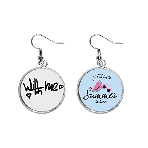Pendientes de sandía para tus looks de terraza y playa este verano