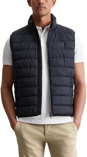 Gilet Homme Marc O'Polo 421114272012 en maille fine col en V sans manches chic