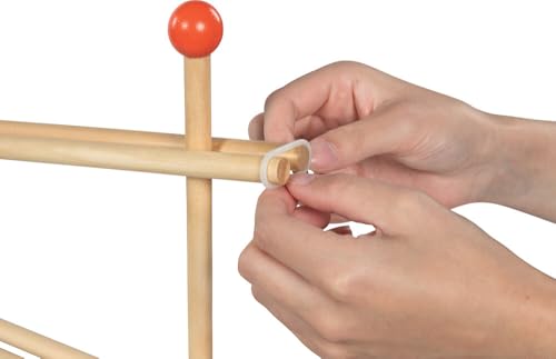 Circuit à billes FlexiTrack goki 53768 en bois de 32 pièces