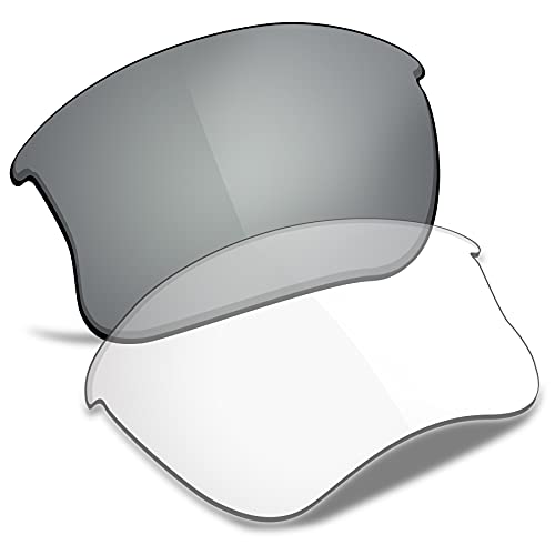 Image of Polarized Replacement Lenses & Rubber Kits for Oakley Flak Jacket XLJ OO9009 Sunglass