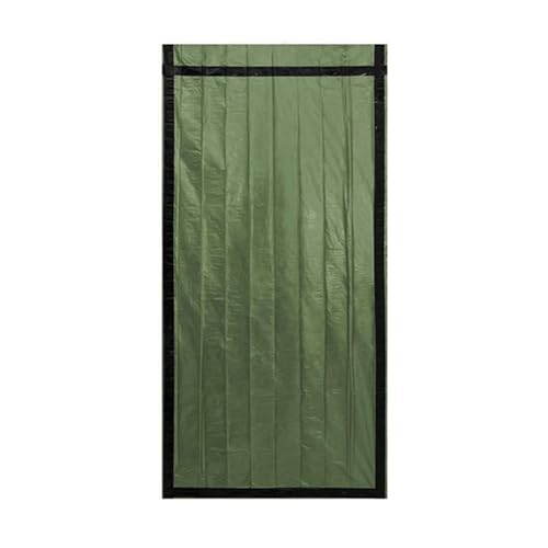 Bikevista de Dormir Individual para Exteriores con Película de Aluminio PE, de Dormir para Carpa Deportiva, de Dormir Cálido de Emergencia, Color Verde