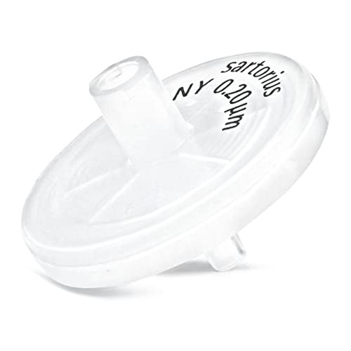 Sartorius 17845-ACK Minisart Nylon 15, Sterile, Luer Slip Outlet, 0.2 um, 25 mm (Pack of 50)