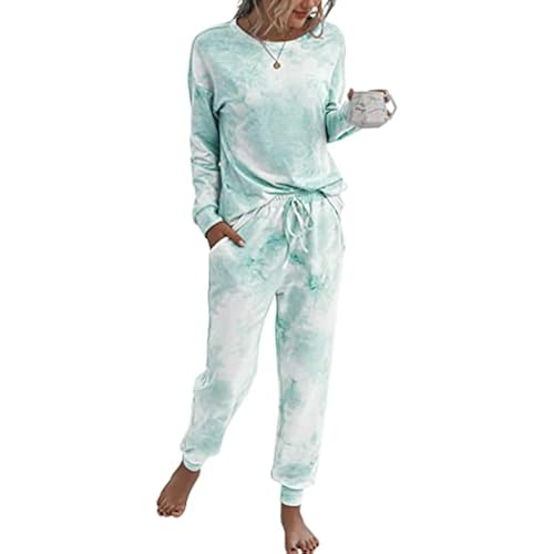 PRETTYGARDEN Women's Pajama Sets Casual 2 Piece Fall Matching Lounge Set