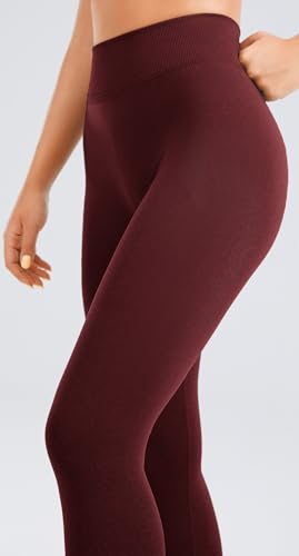 JOYSPELS Seamless Gym Leggings for Women - High Waisted Ruched Scrunch Bums Lifting Activewear Leggings Workout Running Sports Womens Yoga Pants