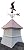 Accentua Olympia Cupola with Eagle Weathervane, 24 in. Square, 63 in. High