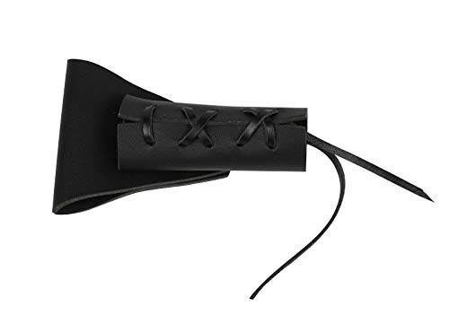 Clearumm Medieval Leather Sword Dagger Frog Flintlock Case For Knight Assassin Warrior Pirate Costume Cosplay (Frog-1) #TOP3