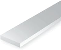 Vista 2 de Evergreen Scale Models Tira .100 x .250 6 EVG179 Suministros de construcción de plástico