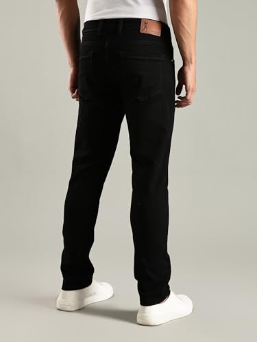 Image of Thomas Scott Men's | Mild Fade | Slim Fit | Denim | Regular Wear | Stretchable | Casual Jeans for Men
