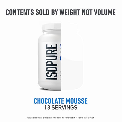 Isopure Essentials 100% Whey Protein Powder, Chocolate Mousse 13.75 OZ - image 8