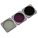 Filtr kamery ruchu, przenośny zestaw filtrów CPL o wysokiej przepuszczalności, odporny na zarysowania dla Action2