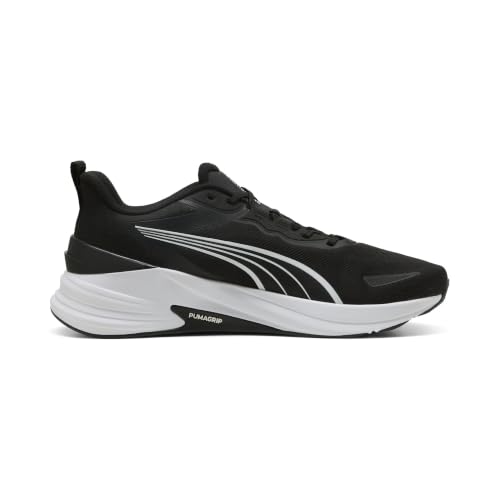 PUMA Chaussures de Training Action Pro Unisexe 36, Black White