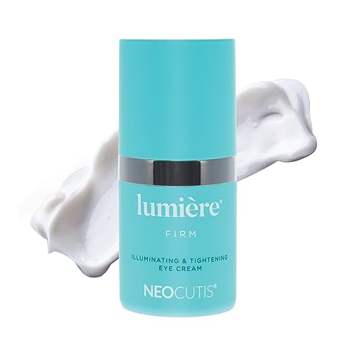 Neocutis Lumiere Firm - Illuminating and Tightening, Anti-Aging Eye Cream - Brighten, Hydrate, and Soothe - for Dark Circles, Puffiness, and Wrinkle Prevention - Travel-Friendly - 15 ml/0.5 fl oz.