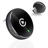 Sycreek Adaptador Inalámbrico CarPlay Circular para iPhone, Sin Latencia