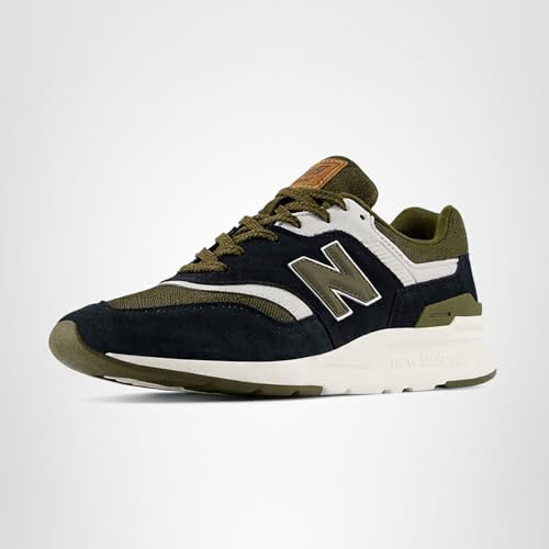 New Balance New Balance Men's 997H V1 Sneaker, Black/Woodland/Grey Matter, 14 M