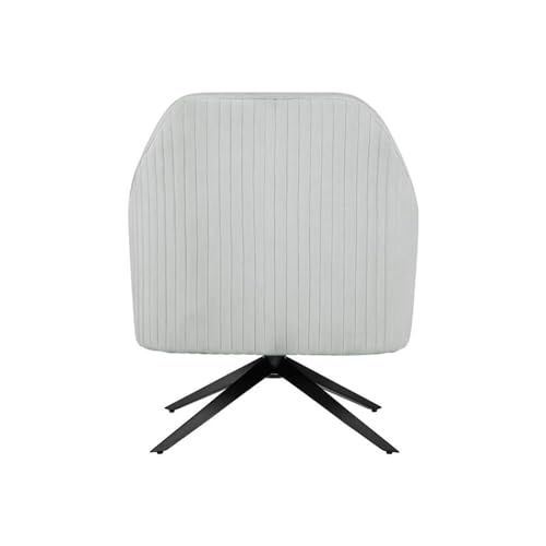 Sillón giratorio Terciopelo Gris claro miniatura 5