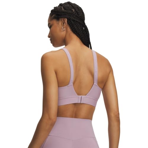 Image of Under Armour Women's Armour Mid Heathered Sports Bra